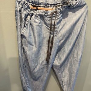 Talbots women’s summer twill cropped leg pant